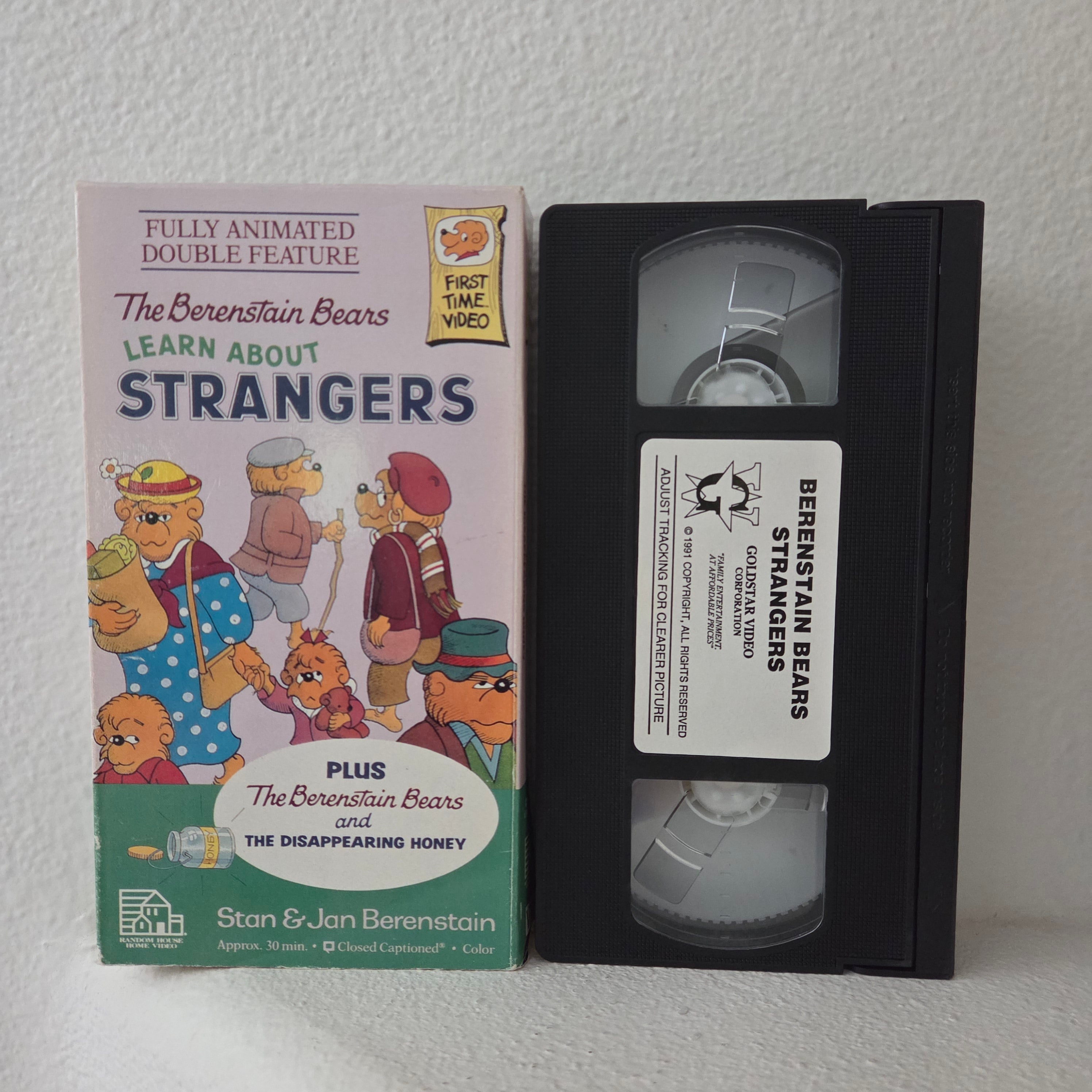 The Berenstain Bears Learn About Strangers Double Feature VHS