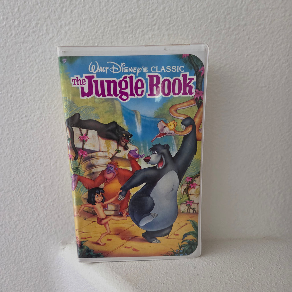 Disney Jungle Book black diamond VHS