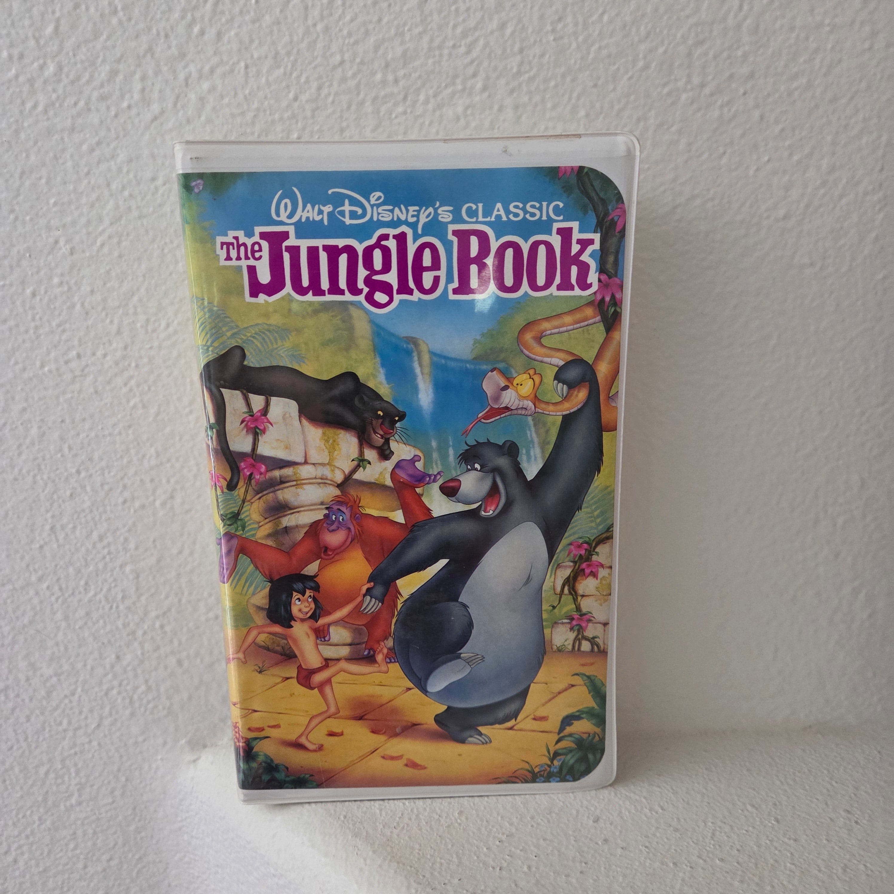 Disney Jungle Book black diamond VHS