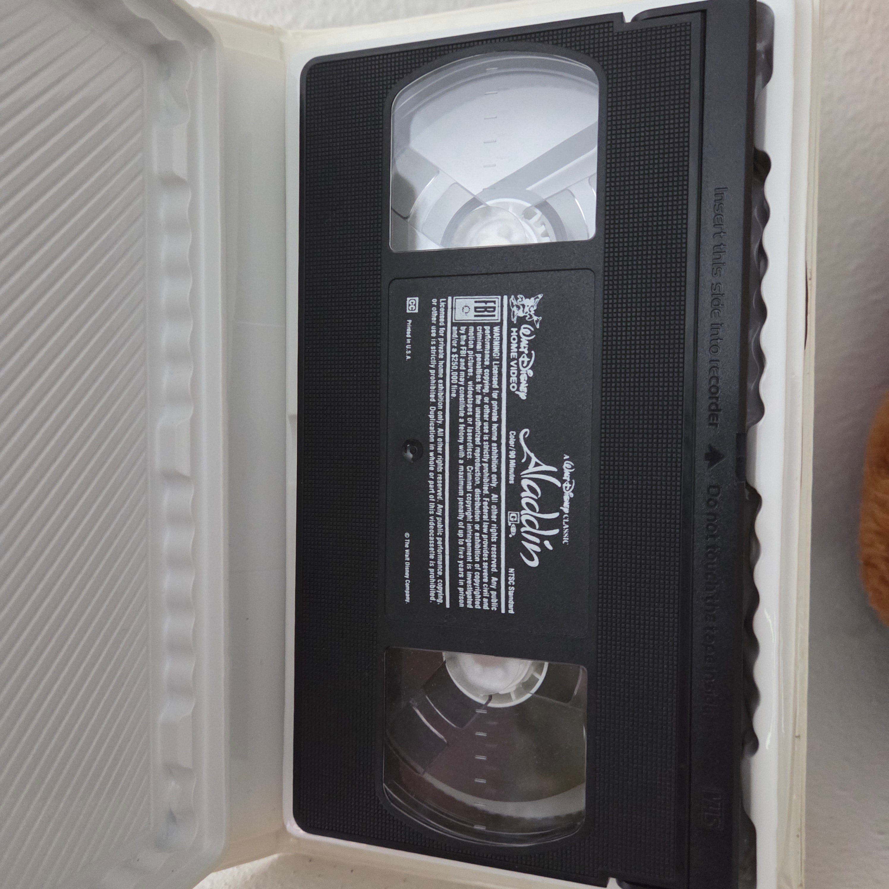 Disney Aladdin black diamond VHS