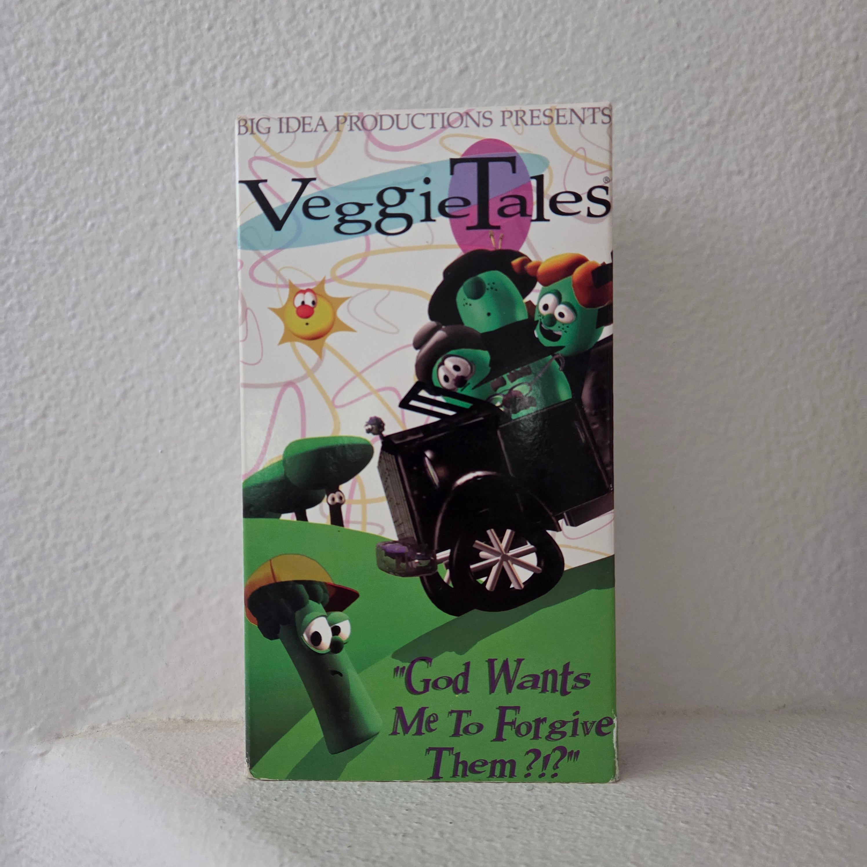 Veggie Tales VHS God Wants Me to Forgive Them!?