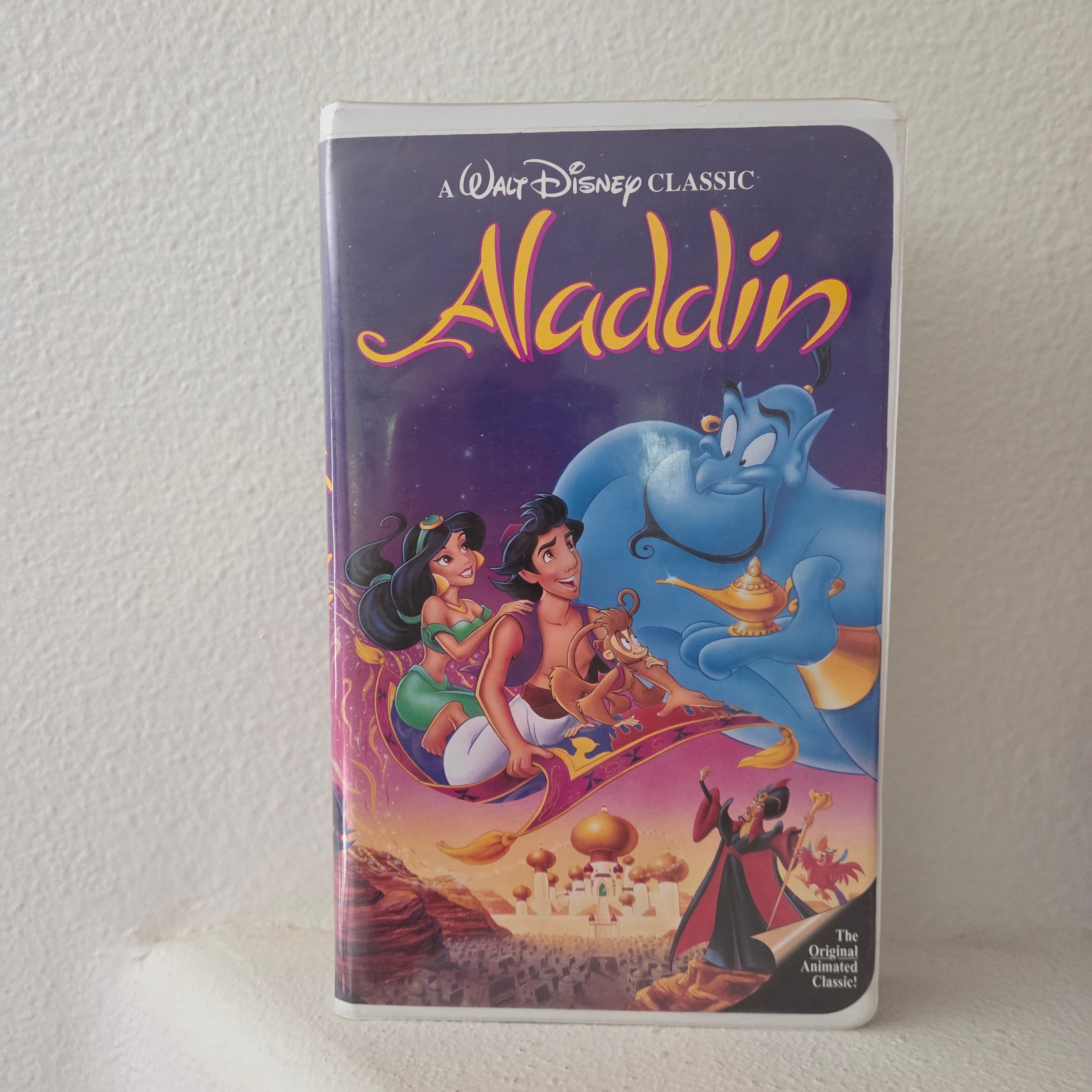 Disney Aladdin black diamond VHS