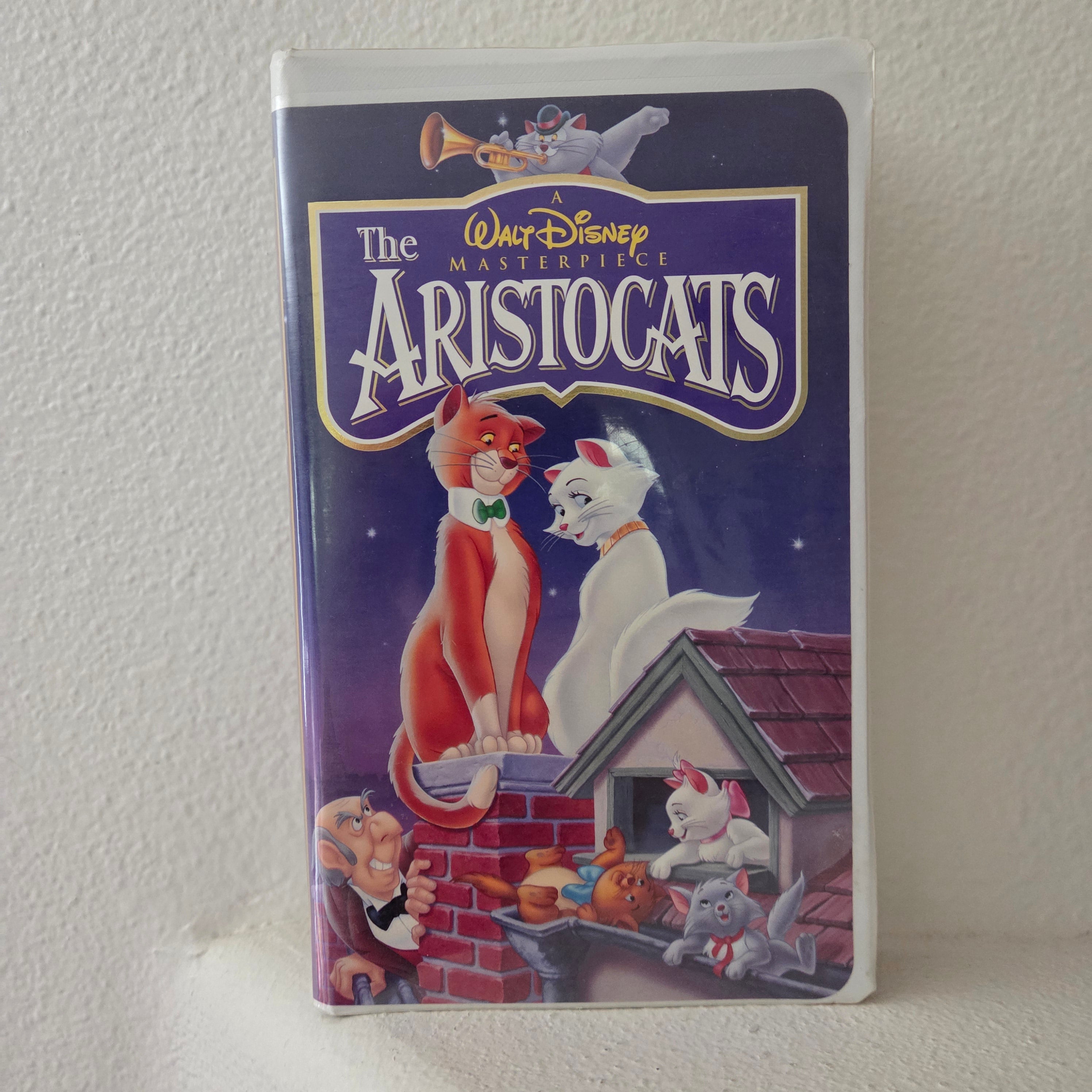 Disney Aristocats black diamond VHS