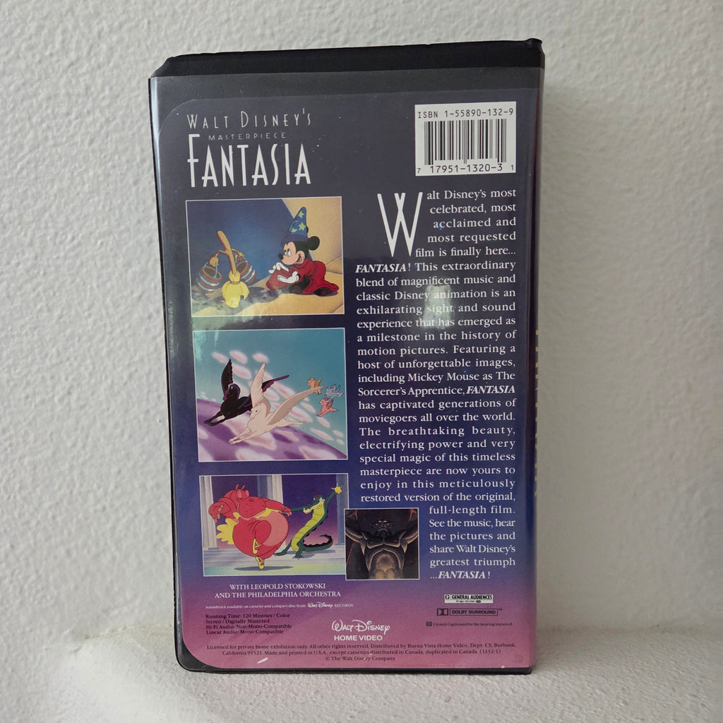 Disney Fantasia VHS