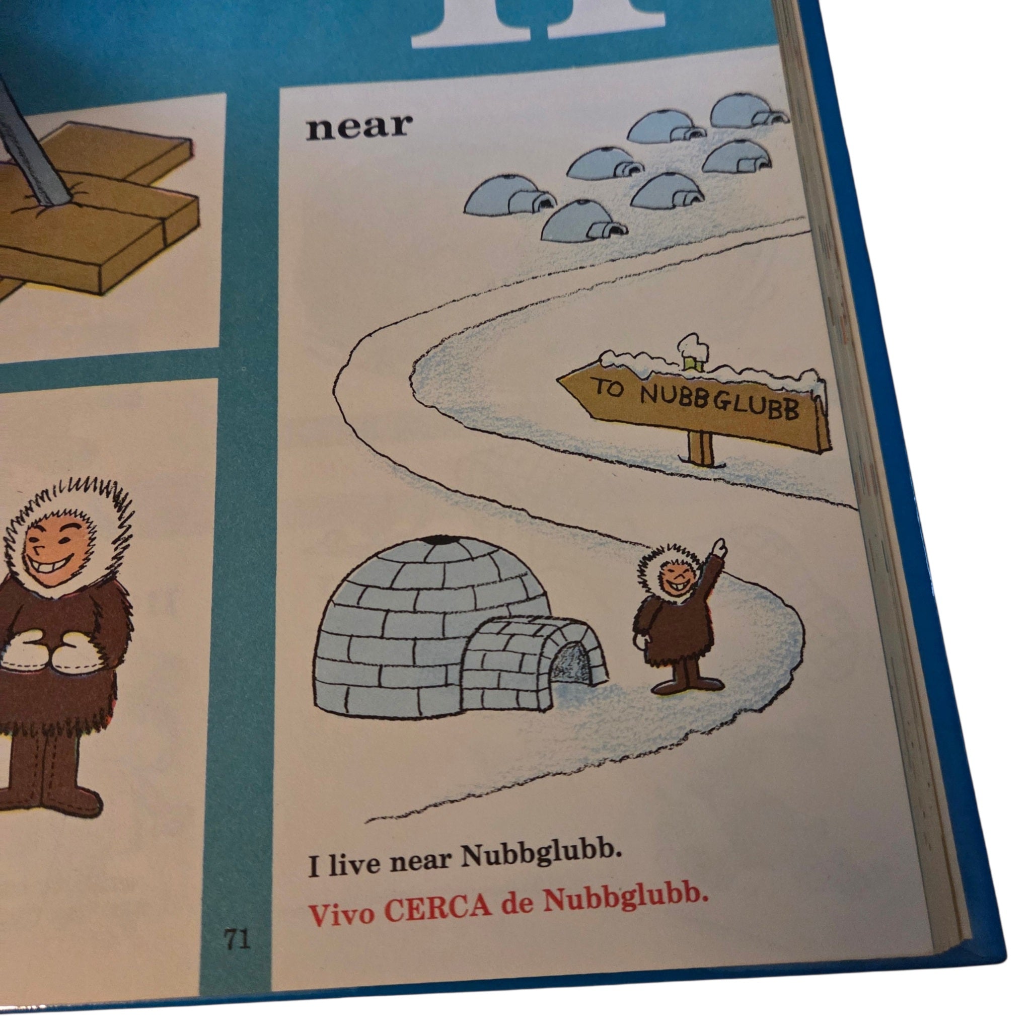 Vintage Dr Suess Dictionary in Spanish Hardback 1966