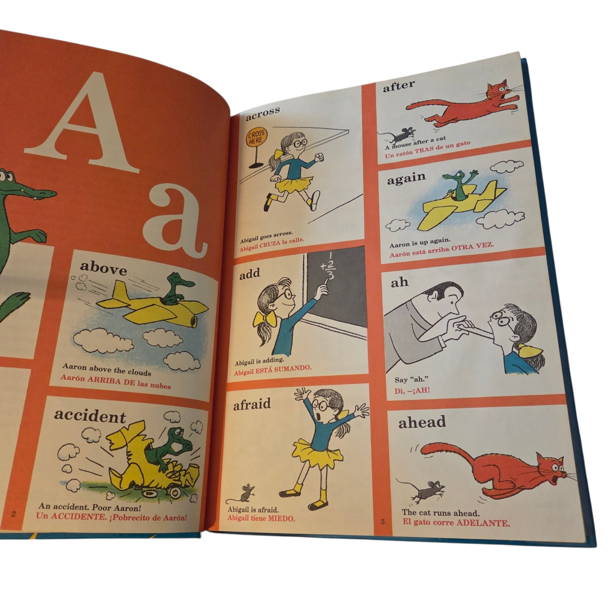 Vintage Dr Suess Dictionary in Spanish Hardback 1966