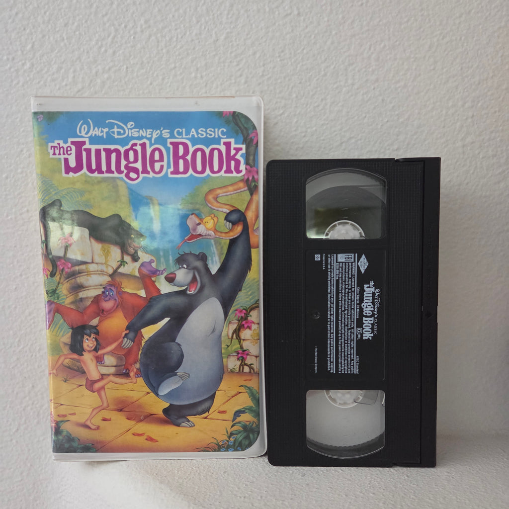 Disney Jungle Book black diamond VHS